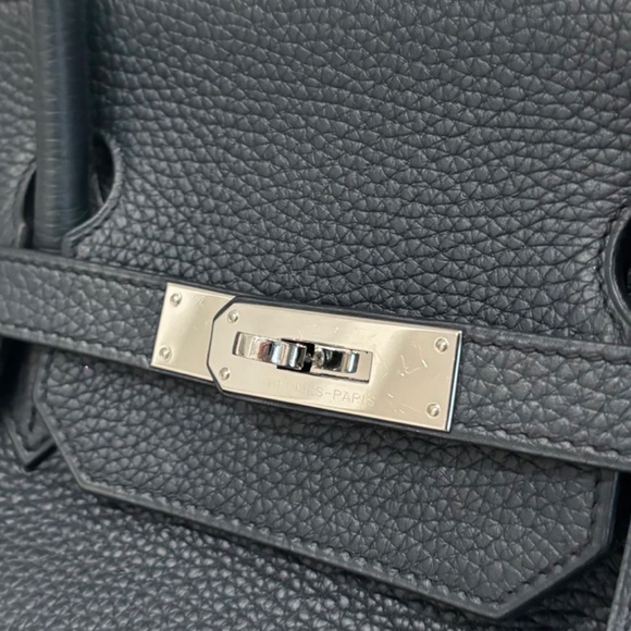 Authentic Pre-Owned Hermes Birkin Bag 40 Blue Suit Togo - Picture 3 of 16